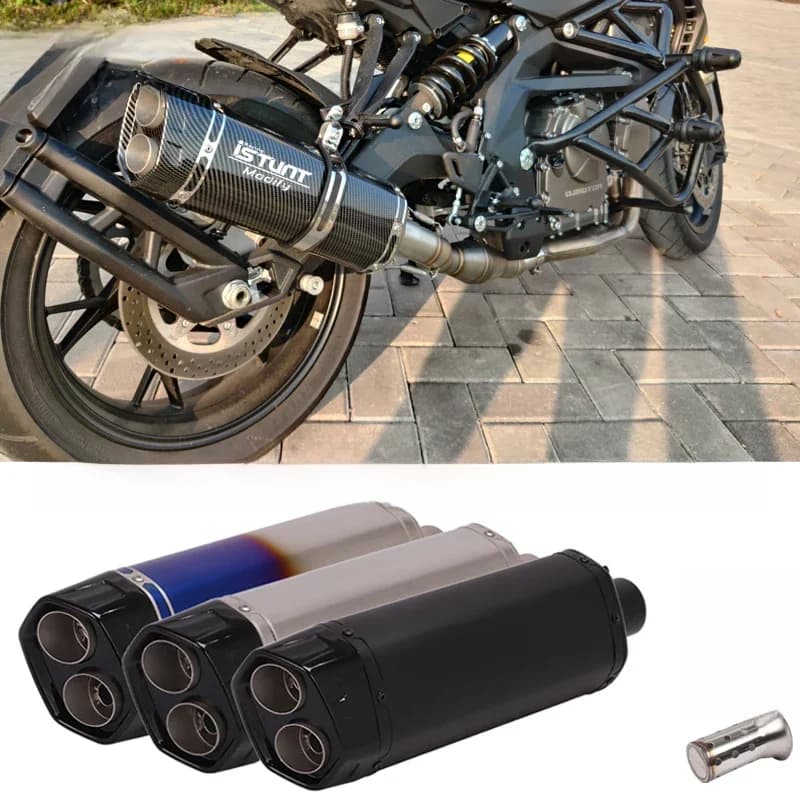 Silencieux Universel pour Moto et Scooter, 51mm, avec DB Killer, MT07, MT09, R1, R6, s1000rr, c400, 1190 pcx125
