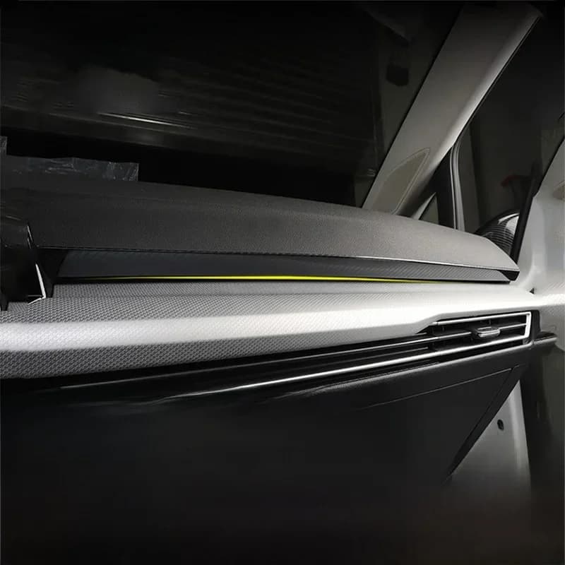 Couvercle de moulage de tableau de bord central pour VW, accessoires de voiture, décoration intérieure, Volkswagen Golf 8, MK8, 2020, 2021, 2022, 2023, 2024