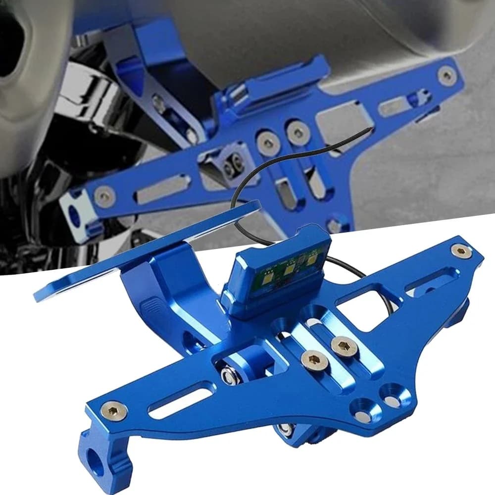 Support de plaque d'immatriculation de moto, pour SUZUKI GSX 1100 1250 1300 1400 650 GSXR GSX-R 125 150 250 400 600 750 1000 1100 GSXS