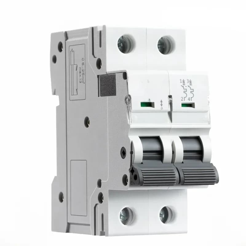 GEYA GYM9 2P 6KA capacité de rupture MCB Din Rail Mini disjoncteur 6A-63A Type AC fabricant Direct usine