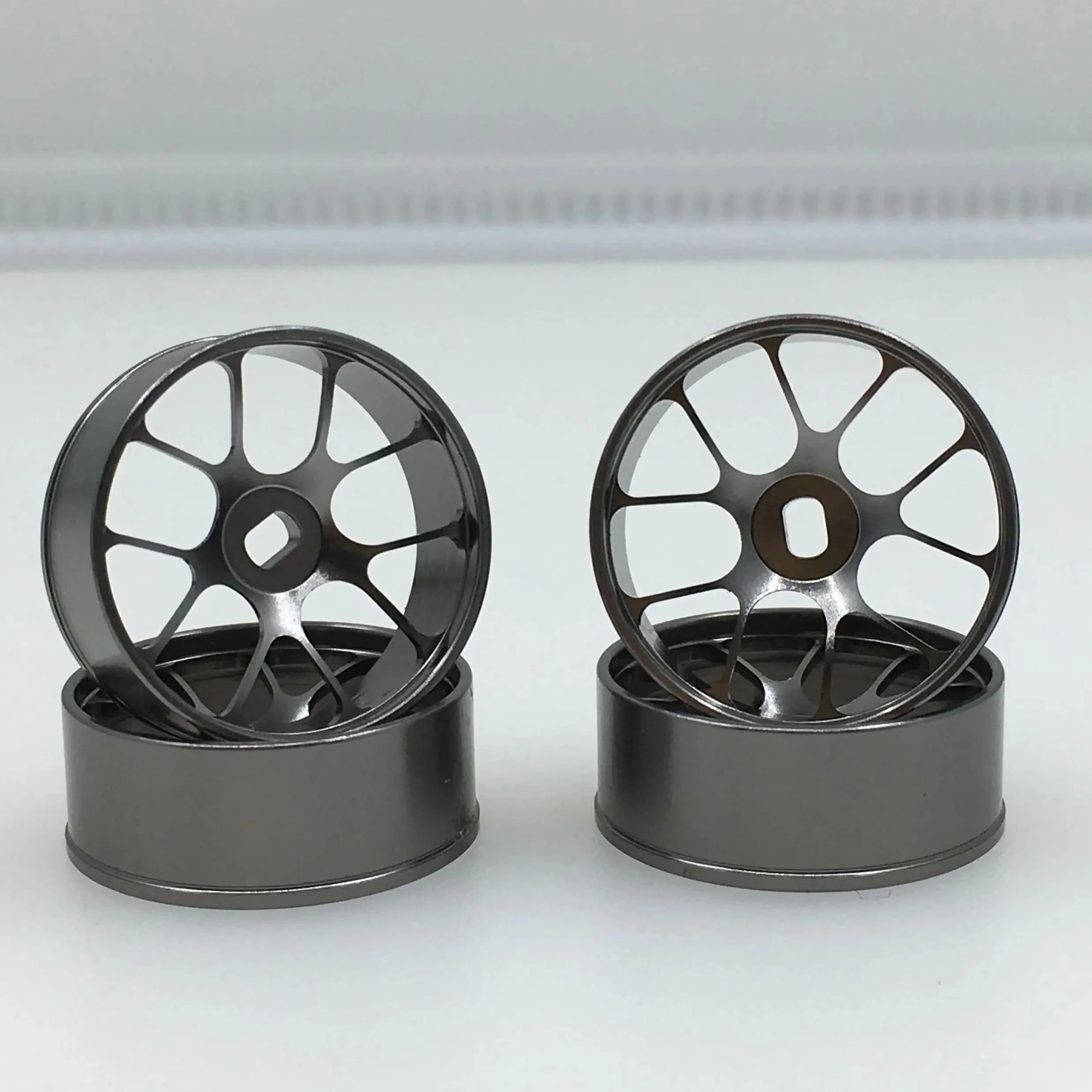 Roue métallique de diamètre 22.5mm pour voiture RC 1/28 1/24 DriftArt DA4 Wltoys K989 K969 Hgd1 mini-q XRX DRZ ATM