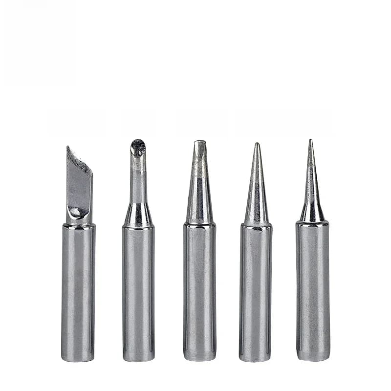 JCD 5 pièces/lot pointes de fer à souder sans plomb 900M argent noir cuivre tête de fer à souder électrique pour 908S 908 8898