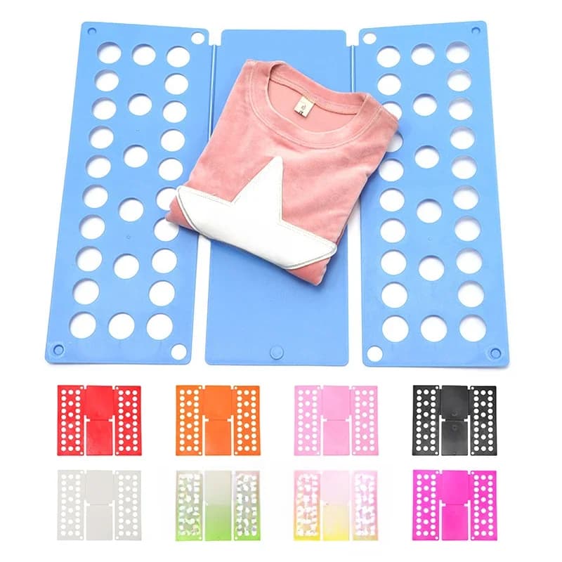 Planche à vêtements pliante paresseuse Portable pour enfants/adultes, t-shirt magique paresseux, planche pliante pour gagner du temps des vêtements, panneaux parallèles