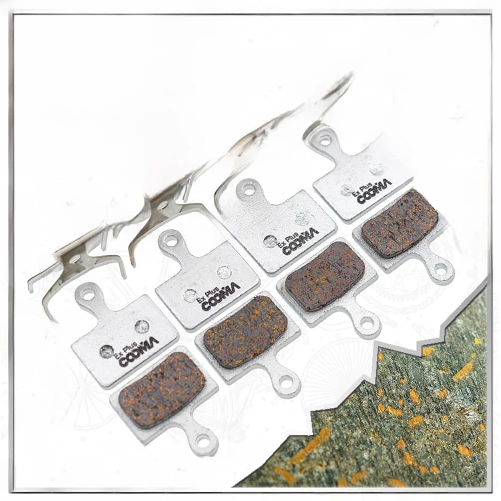 Plaquettes de frein à disque de vélo pour Shimano, XTR M9100, Dura ZanR9100, R9150, Ultegra R8070, RS805, RSaffair, RSloupe, RS305, jasarding, GRX, 4 paires