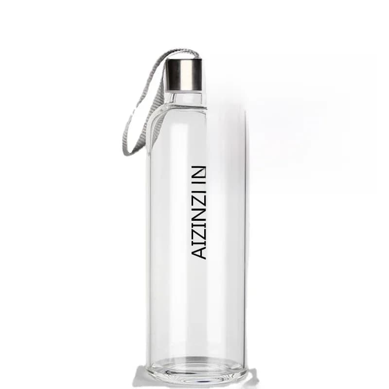 Bouteille d'Eau Portable en Plastique de 550ml, Gourde Personnalisée pour dehors en Plein Air, Sécurité, Utilisation Professionnelle, Cadeau de Naissance, Logo Personnalisé, Nom, DIY