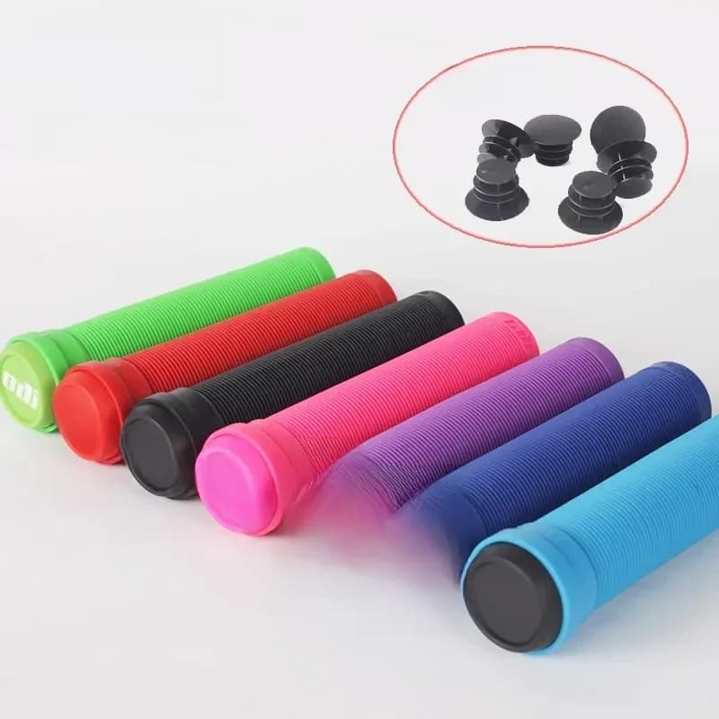 ODi – poignées de vélo de route en Silicone pour vtt, 22mm, antidérapantes, absorbant les chocs, bouchon d'extrémité de barre coloré, partie de vélo