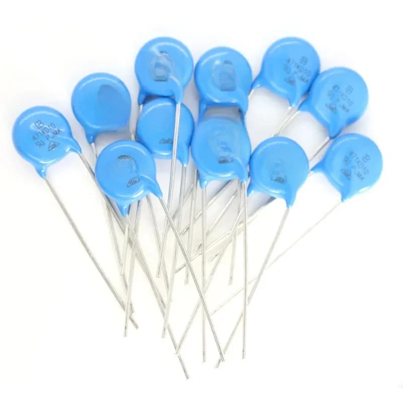 Lot de 20 variomètres 10D471K 10D-471K 10D471 470V, résistance à la tension du métal