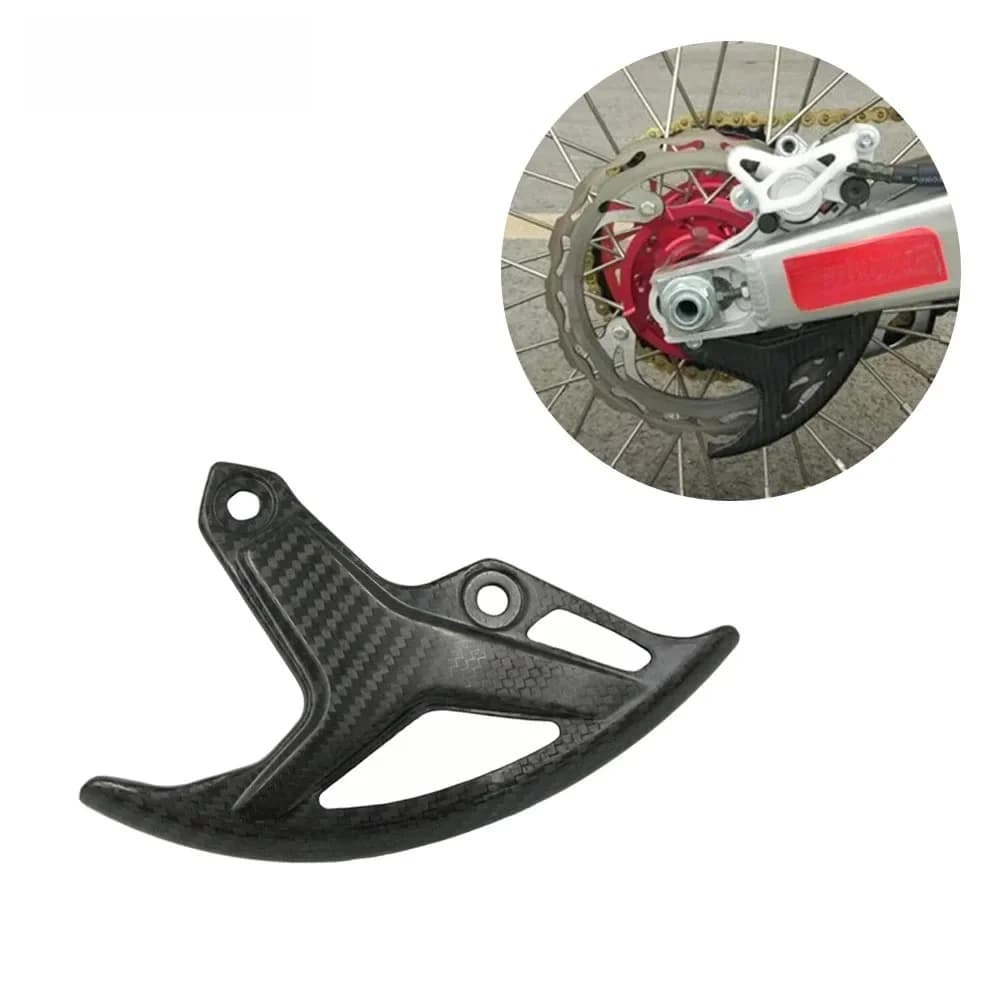 OTOM-Protection de disque arrière de moto, couvercle de protection de frein en fibre de carbone, HONDA CR125 CR250 CRF250R CRF250X CRF450R CRF450X Part