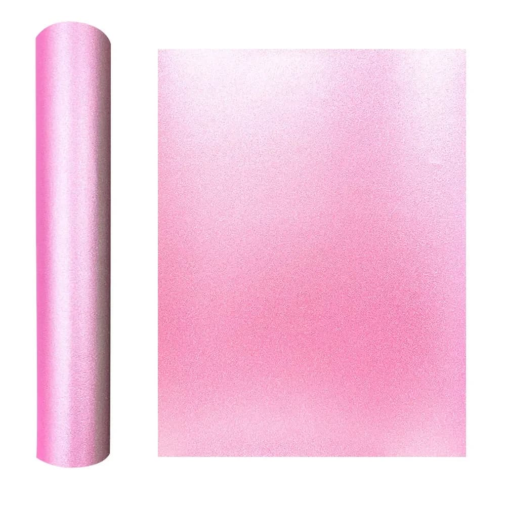 Vinyle adhésif scintillant rose, papier peint artisanal argenté, papier de contact kly scintillant, peler et coller
