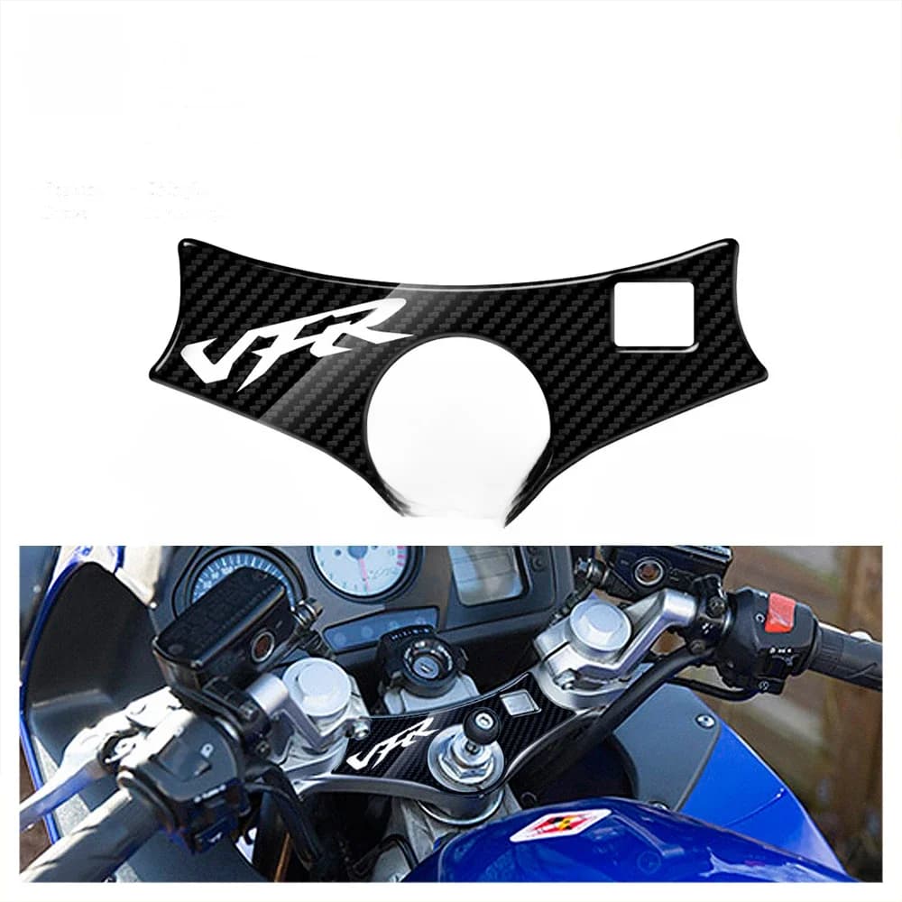 Coque de protection 3D, aspect carbone, pour Honda VFR800 jusqu'à 2001