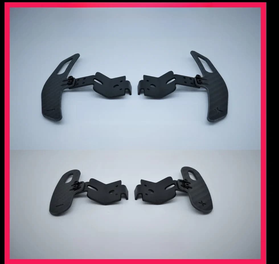 SIMPUSH – manette de vitesse à palette en fibre de carbone, pièces de Modification, accessoires pour Thrustmaster T300RS T300GT TS-PC TGT