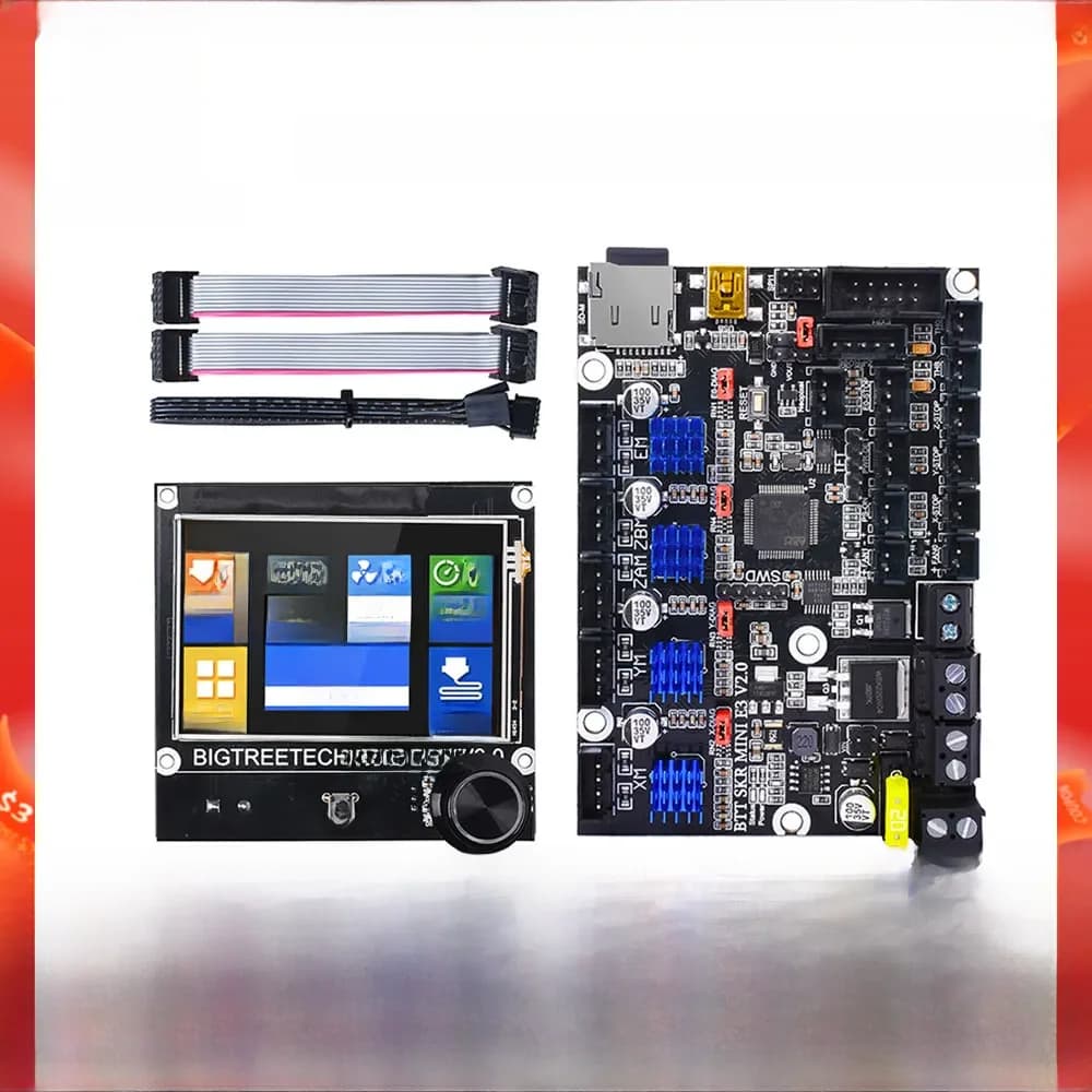 Bigtreetacétone Pièces d'imprimante 3D pour Creality Ender 3 V2 Pro mise à niveau Ender 5 SKR MINI E3 V2.0 + TFT35 E3 V3.0 écran tactile TMC2209