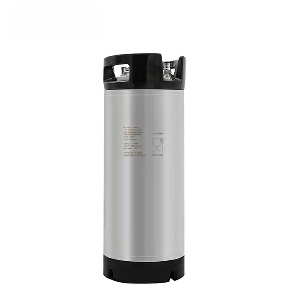 TWELVETAP – réservoir de corny pour fût de bière, en acier inoxydable 304, sirop de Coke, lait, baril de Soda, poignée en caoutchouc, seau, serrure à bille, Style Cornelius