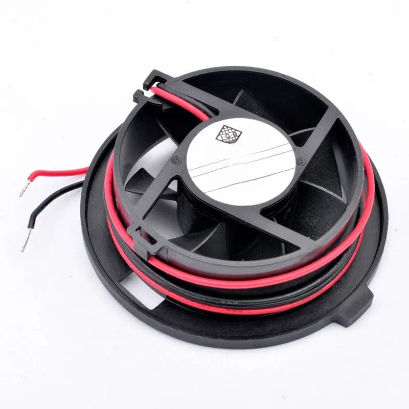 VENTILATEUR I.G.B BRUSHLESS DC 12V ID-NO:651 043 Double roulement à billes, diamètre 65mm, ventilateur de refroidissement pour système de ventilation de siège de voiture