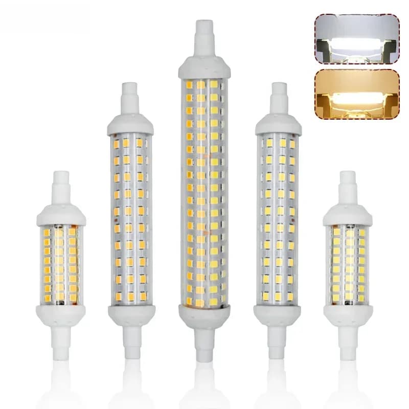 R7S LED 78mm 118mm 135mm ampoule 6w 9w 12w SMD 2835 Lampada lampe à LED 220V-240V maïs lumière économie d'énergie remplacer la lumière halogène