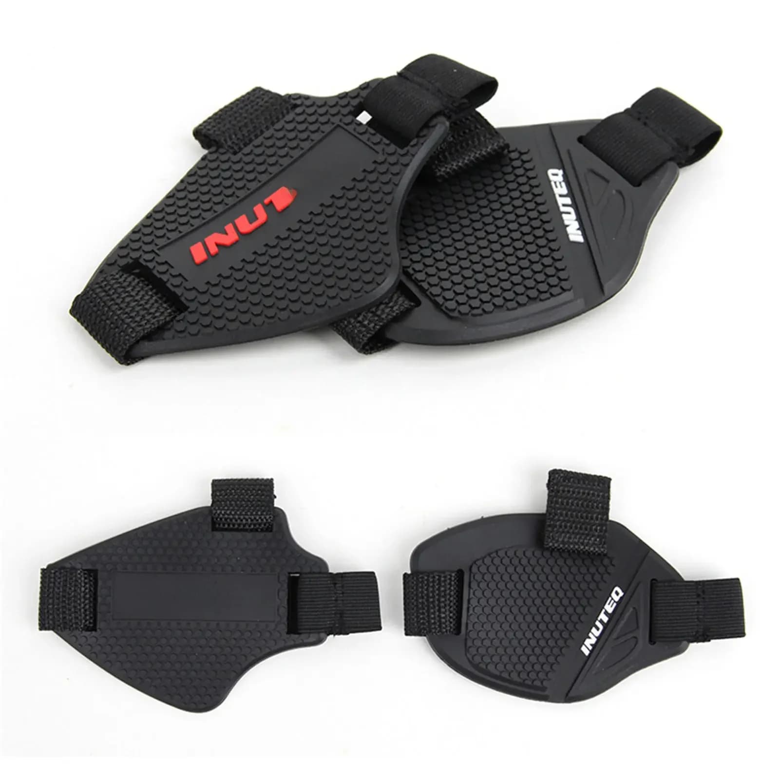 Coussinet de Protection pour Appuyer sur Engrenage de Moto, Accessoire Réglable, Housse Protectrice Résistante, Légère, Protège Bottes, Accessoires de Motard moto equipement protege chaussures moto,