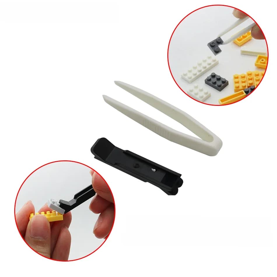 Pincettes dispositif de démontage outil briques séparateur pièces pour Micro taille diamant blocs de construction bricolage accessoires enfants jouets