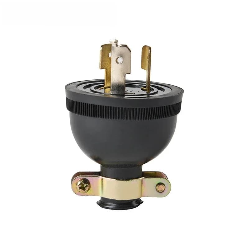 Connecteur de ligne électrique pour générateur d'essence e, 2 pièces, prise de verrouillage américaine à 3 broches, pièces de groupe électrogène