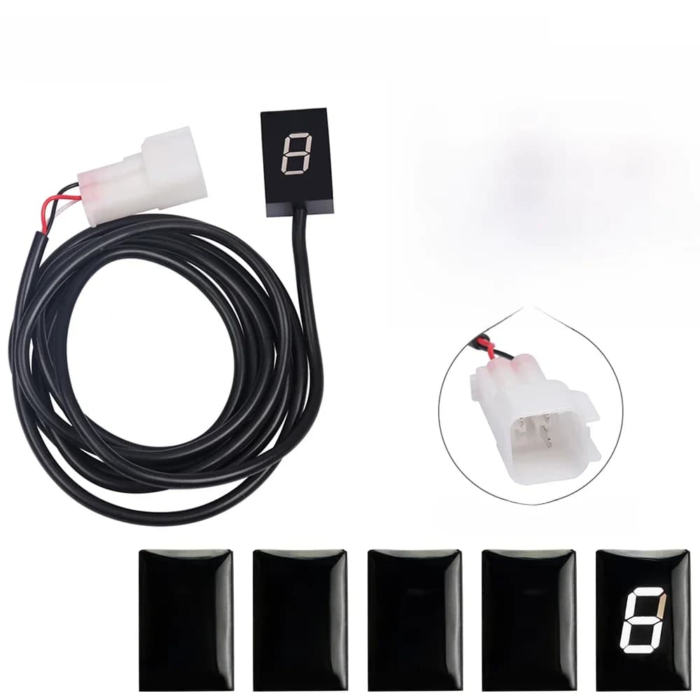 Indicateur de vitesse pour Kawasaki ER6F ER-6F ER6N ER-6N Ninja 250R ZX6R ZX-6R compagnon peut 900 VN900 Moto Accessoires Gear Display