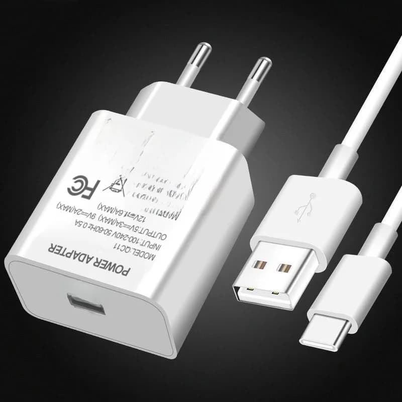 Chargeur rapide mural USB de Type C, pour Samsung A02S A32 A42 A72 5G S21 S20 FE A21S A51 A71 M31 M51 Note 20 QC 3.0