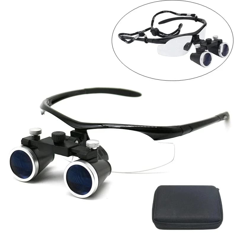 Loupe binoculaire 3,5X professionnelle, loupe de précision, troisième main, lentille grossissante pour la réparation