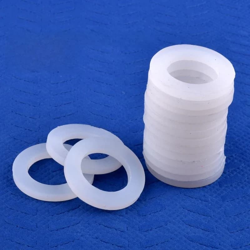Joint en Silicone de qualité alimentaire, ID 11 ~ 50mm OD 19 ~ 70mm, bague d'étanchéité haute thermostabilité, distributeur d'eau, joint de tuyau d'irrigation