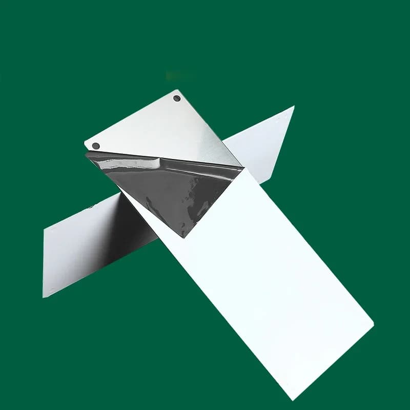 Plaque d'acier d'impression de 10 feuilles pour l'imprimante à tampon, emplacement des trous symétriques Standard