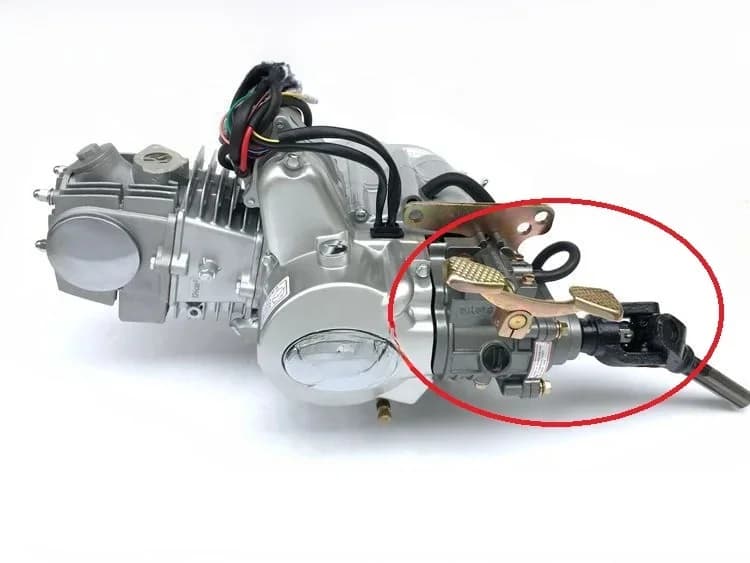 Moteur cg 110cc 125cc 150cc 200cc 250cc zongshen loncin dongben atv quad buggy boîte de vitesses inversée gy6 2wd 4wd, axe de boîte de transfert