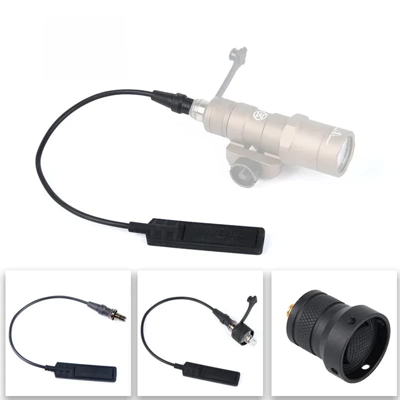 WADSN tactique Surefir lampe de poche pressostat à distance pour M300 M600 Sereis Scout lumière longue bouton de commutation accessoires