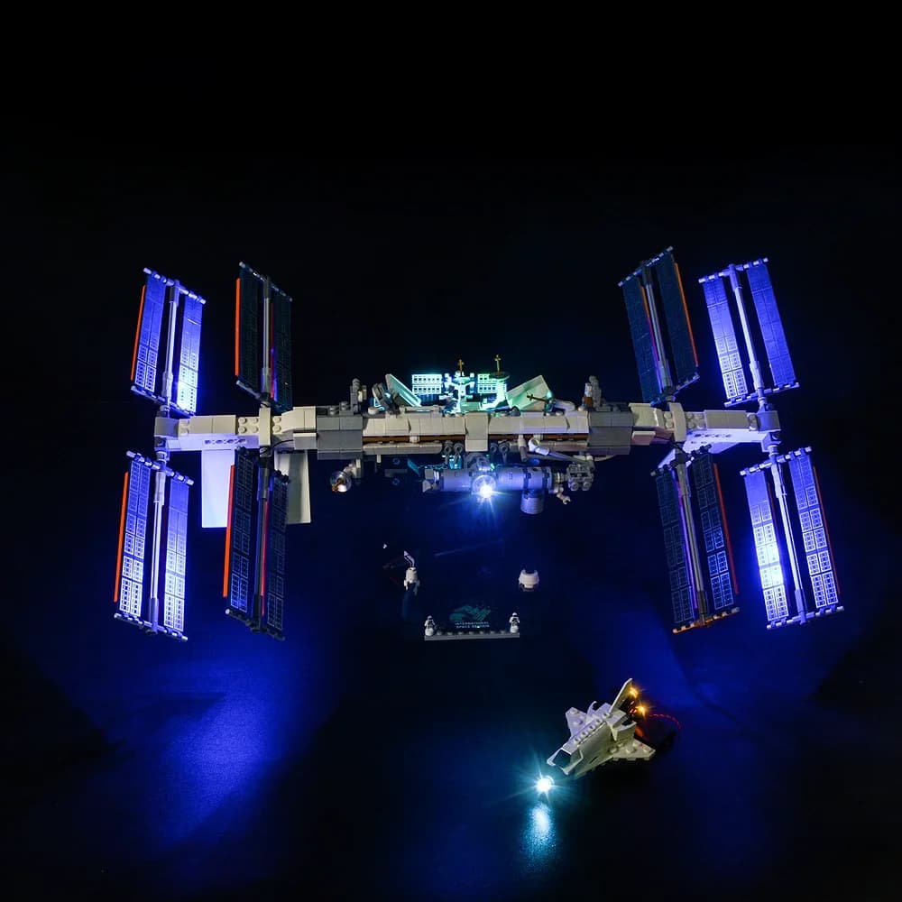 EASYLITE – ensemble d'éclairage LED pour blocs de Station spatiale internationale de la série 21321, sans modèle
