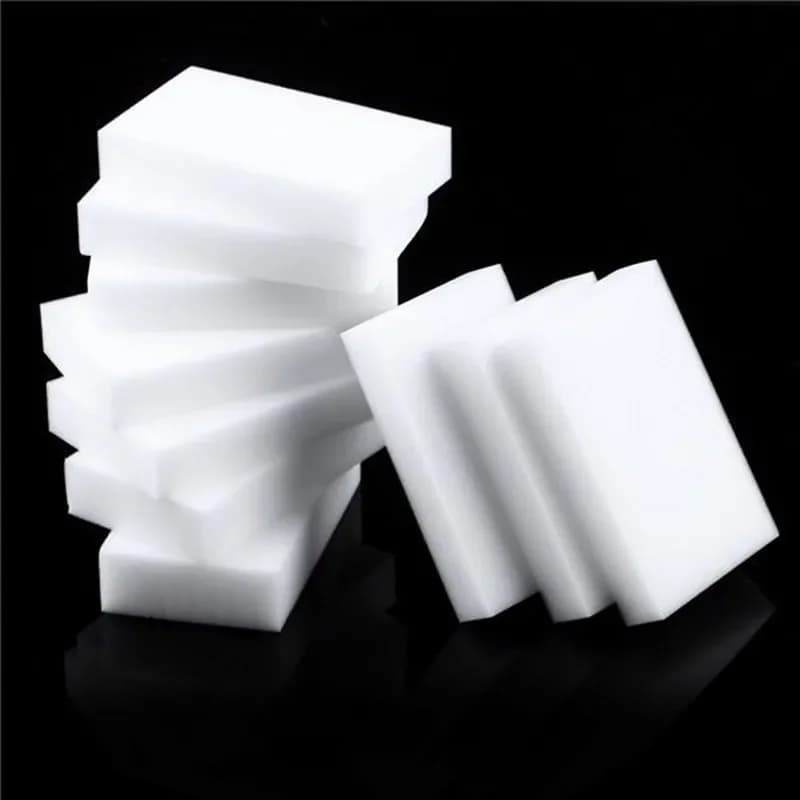 100 pièces 100x60x10mm éponge mélamine éponge magique gomme haute densité nettoyant à domicile éponges de nettoyage pour plat cuisine