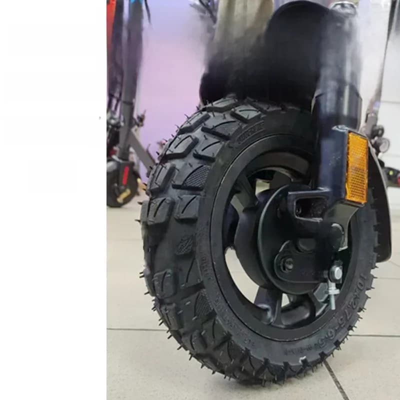 Mise à niveau de l'opathie sans chambre à air pour scooter électrique, aspirateur tout-terrain, 10x6.5-6.5