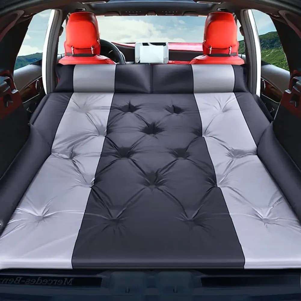 Matelas pneumatique automatique pour voiture SUV, siège arrière portable, coussin de couchage gonflable pour coffre, voyage, camping, vacances