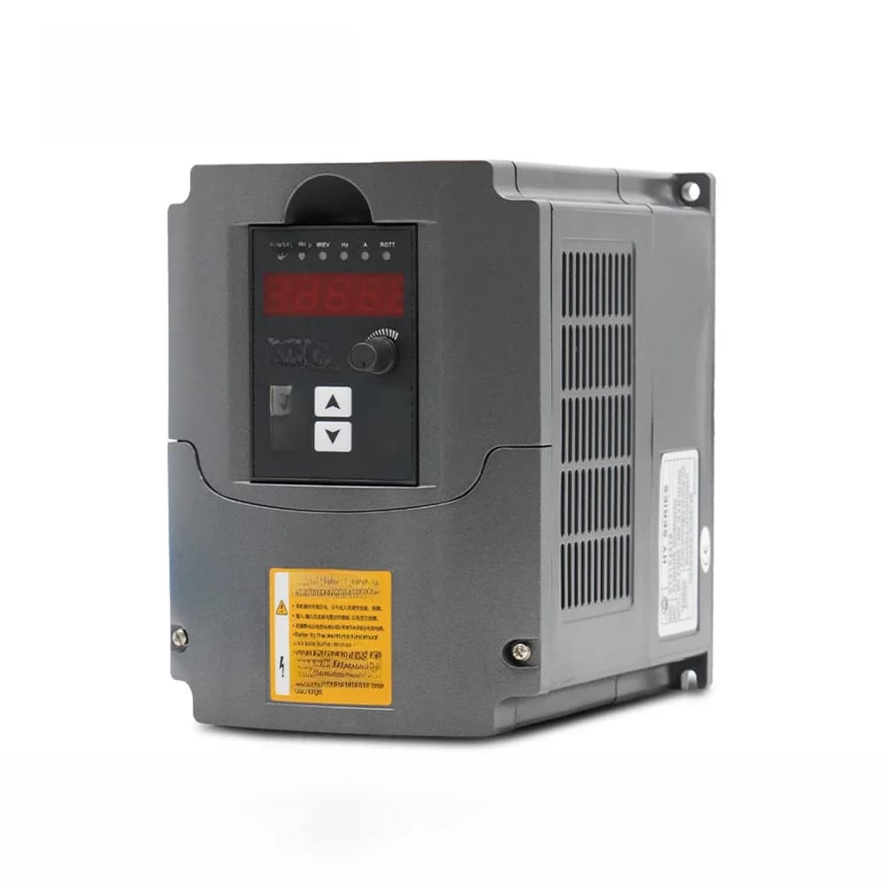 1.5KW HUANYANG 110V/ 220v /380v onduleur CNC moteur de broche contrôle de vitesse entraînement de fréquence Variable 0-400Hz sortie 3P
