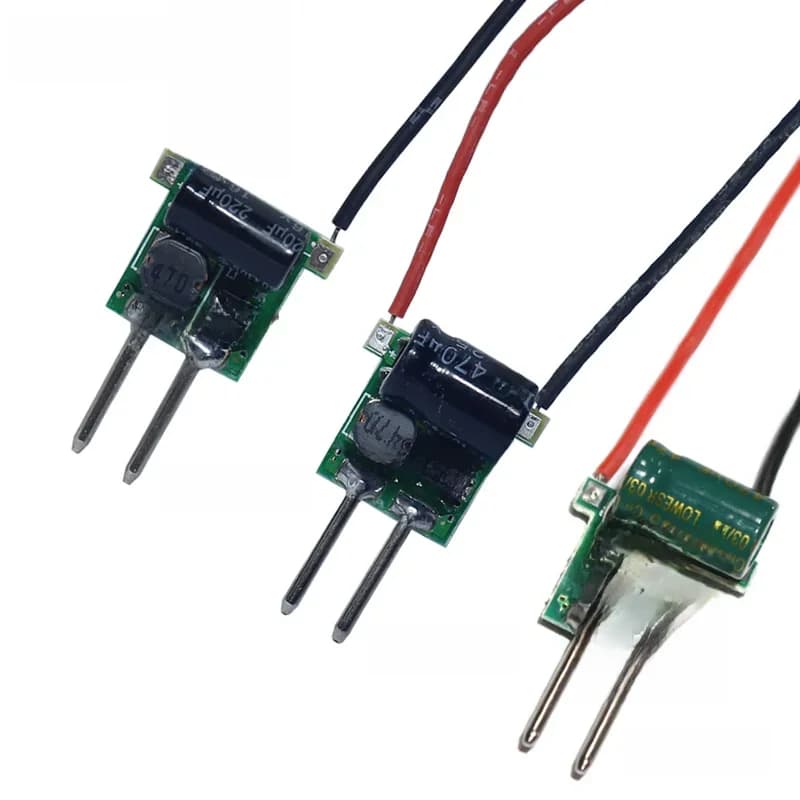 Transformateur d'éclairage pour projecteurs LED, pilote MR16, DC 12V, 300mA, 600mA, 3*1W, 3*3W, 4-7*1W, 3W-9W, lot de 5 pièces