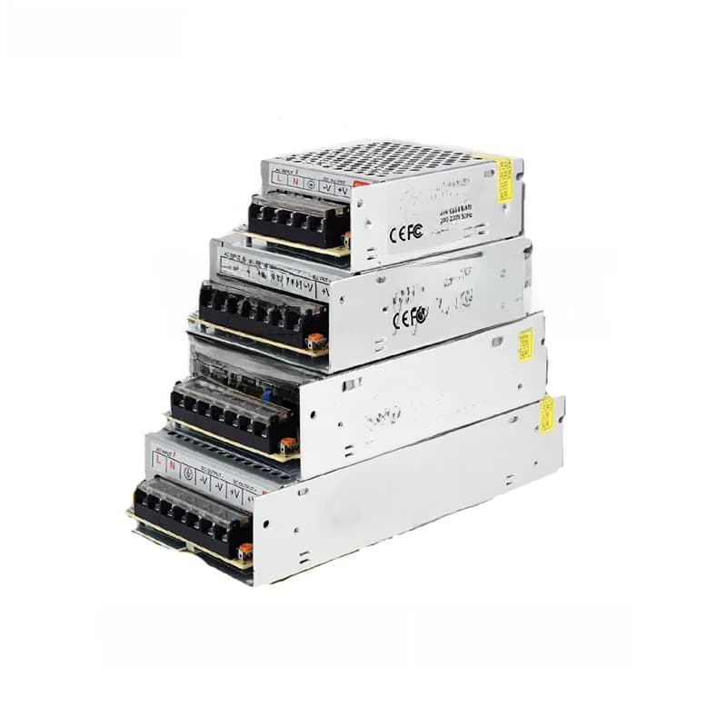 Transformateur d'éclairage AC 110V-220V vers DC 28V 30V 32V 50V, adaptateur d'alimentation 1A 2A 3A 4A 5A 10A 15A 20A, driver de bande LED avec interrupteur