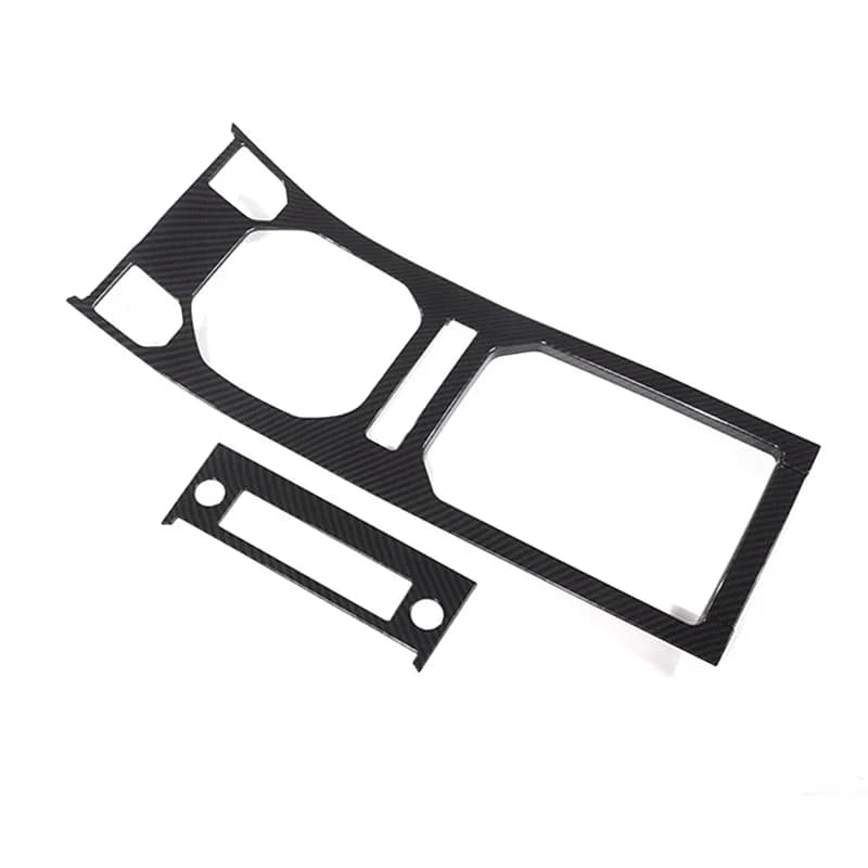 Garniture de panneau d'engrenage de Console centrale en Fiber de carbone pour Land Rover Range Rover Evoque 12-17, accessoires