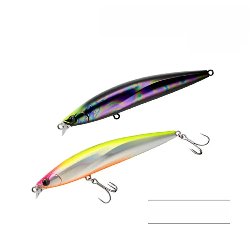 9.8 cm 13g leurre de pêche vairon Wobbler longue coulée flottant à la traîne Jerkbait Swimbait artificiel dur appât truite appât bar appât
