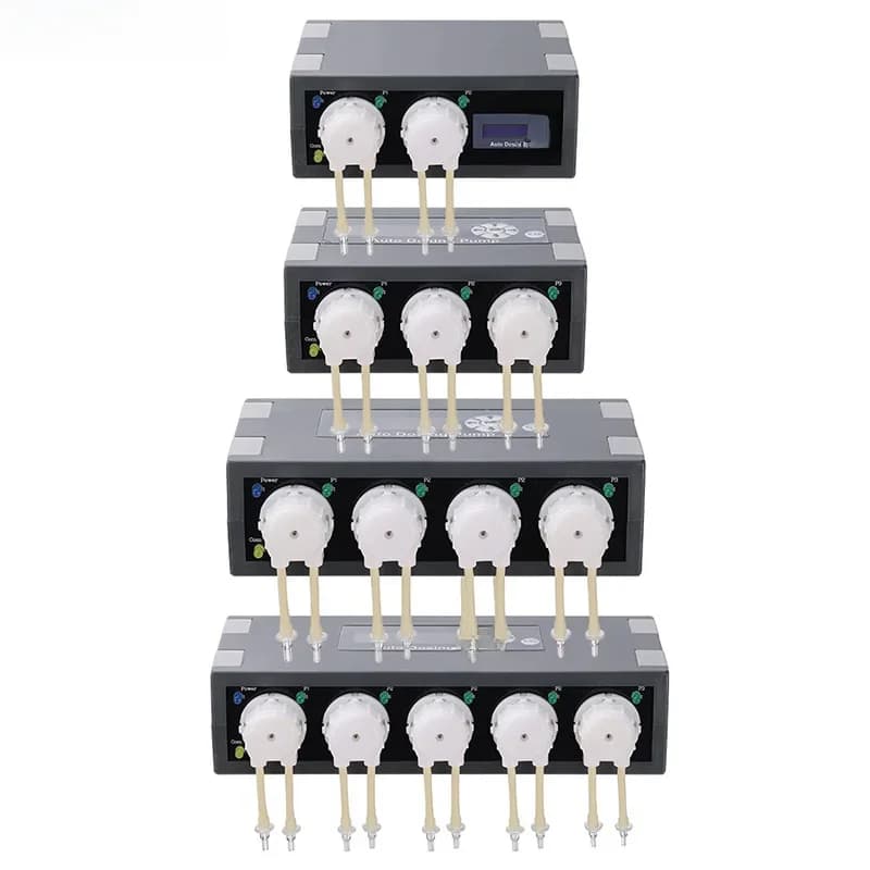 Pompe de dosage automatique pour aquarium Jebao Jecod Coral Cylinder DP2 DP3 DP4 DP-3S DP-4S, pompes péristaltiques, pompe de dosage automatique avec minuterie