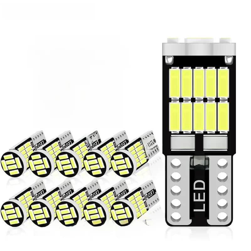 Ampoules LED RXZ T10 Canbus W5W 168 194, lampe de signalisation, éclairage de lecture, éclairage de plaque d'immatriculation, éclairage intérieur de voiture, LED T10 Canbus