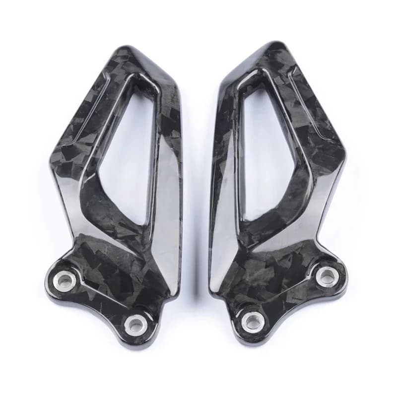 Couvercle de protection de plaque de talon en Fiber de carbone forgée, pour BMW S1000RR 2019 2021 100%