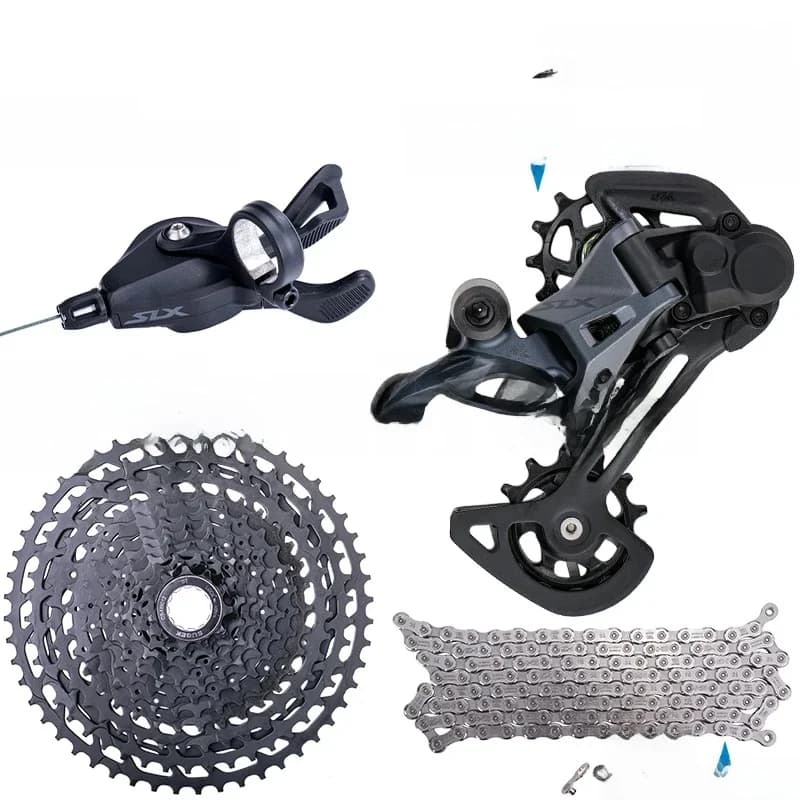 SHIMANO SLX M7100 1x12 groupe de vitesses avec levier de vitesse dérailleur arrière CN-M6100 chaîne originale et pignon de Cassette 11-50T/52T