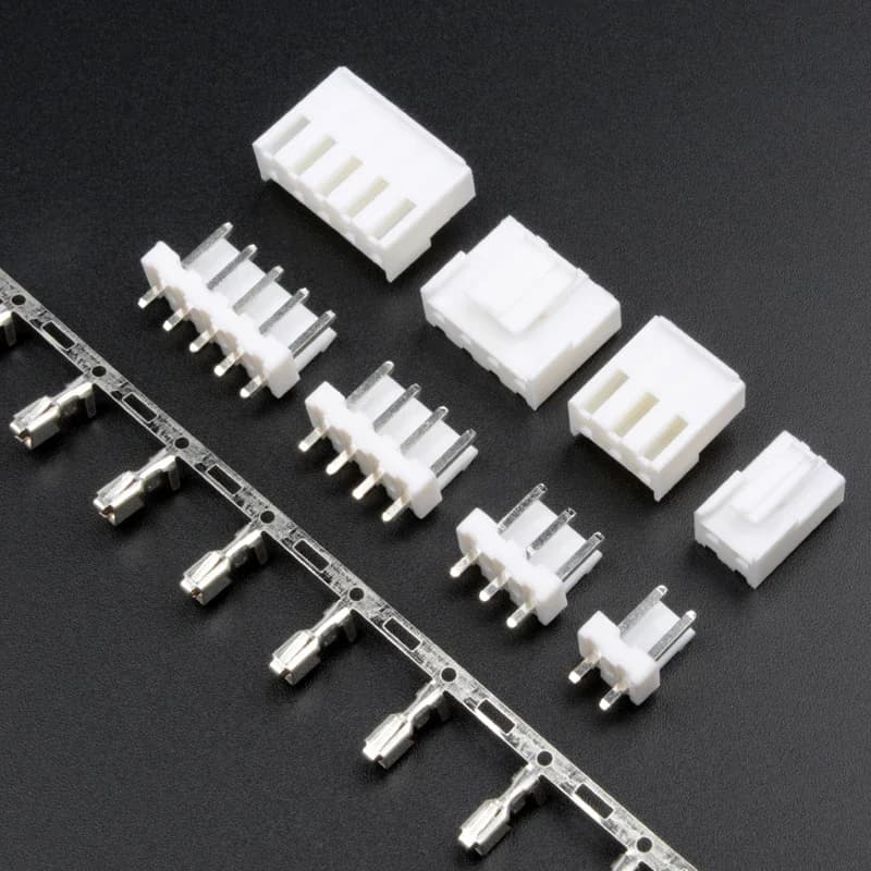 10 jeux de prises mâles VH 3.96mm 2P 3P 4P 5P 6P 7P 8 broches + boîtier femelle + bornes connecteur VH3.96
