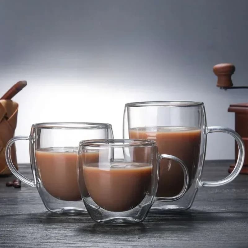 Verre à Double Paroi Astronomique, Tasse à Café, Whisky, Thé, Thermique, Degré de Chaleur, Cocktail, Vodka, Shot, Vin, Verres, Ensemble de Gobelets