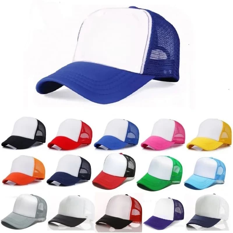 Casquette de baseball en maille ajustable unisexe avec logo personnalisé gratuit – Prix de gros – Gorras pour homme, femme, fille et garçon