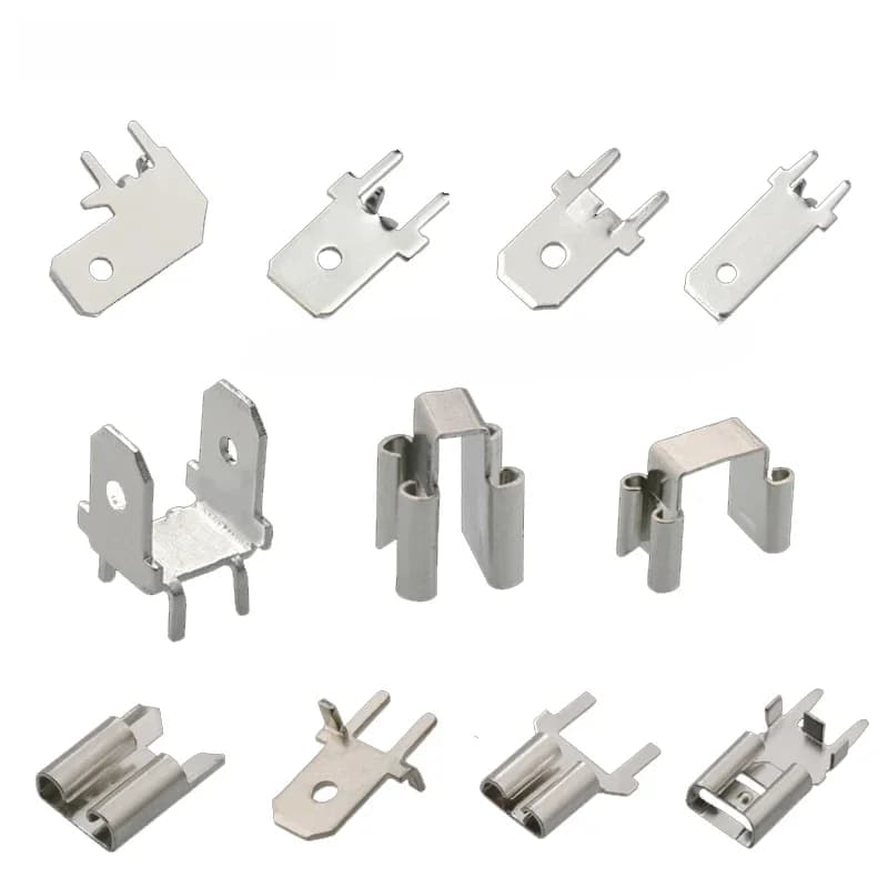 20/50/100/200/500 pièces, 6,3 mm, 250, languettes de soudure en laiton étamé, bornes de soudure pour circuits imprimés, connecteur, épaisseur des languettes de soudure pour PCB.