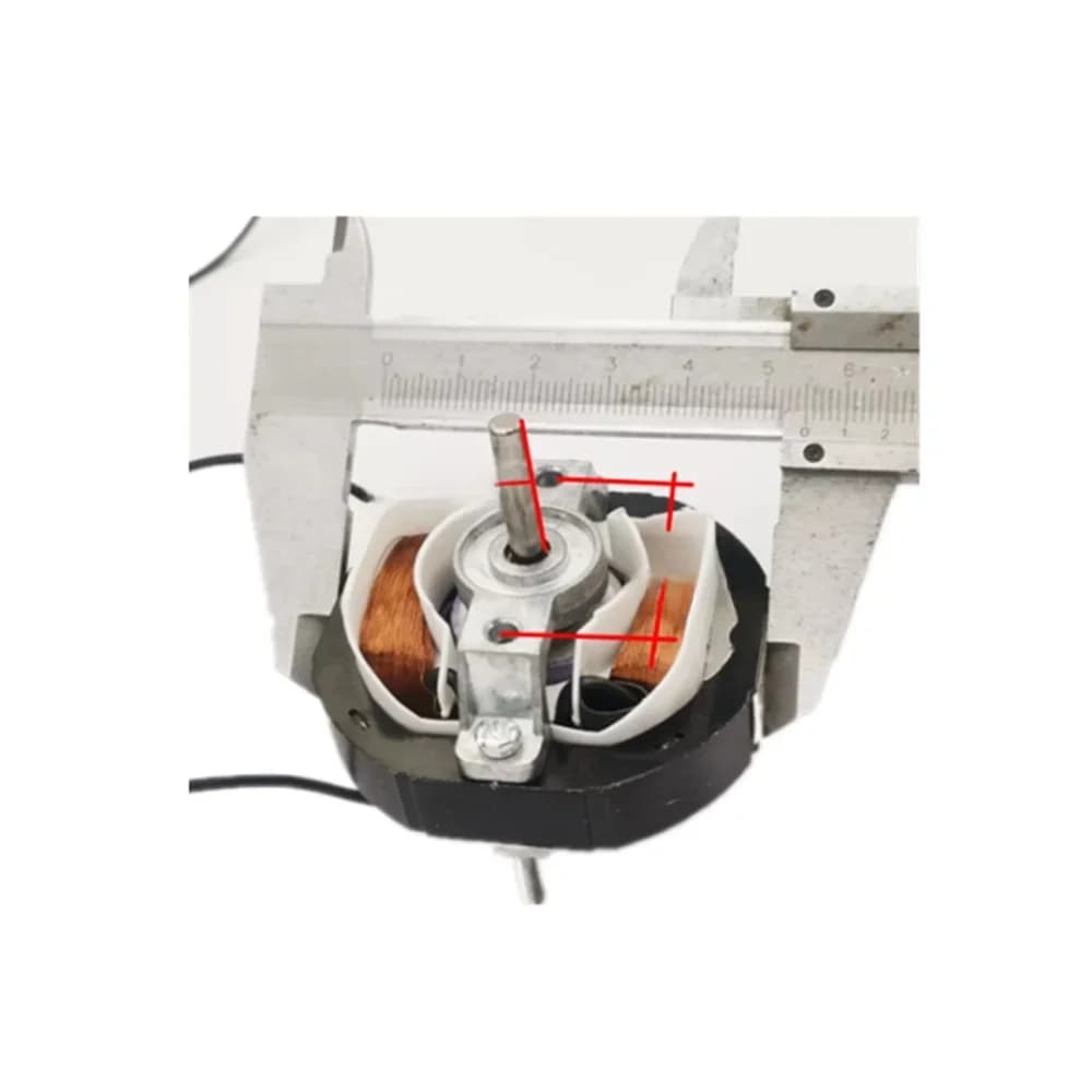 Moteur à pôles ombragés YJ58 CW, 2 pôles, diamètre d'arbre de 4 mm, 2600 tr/min, AC220V, 12-14W, pour ventilateur de chauffage YJ58-12