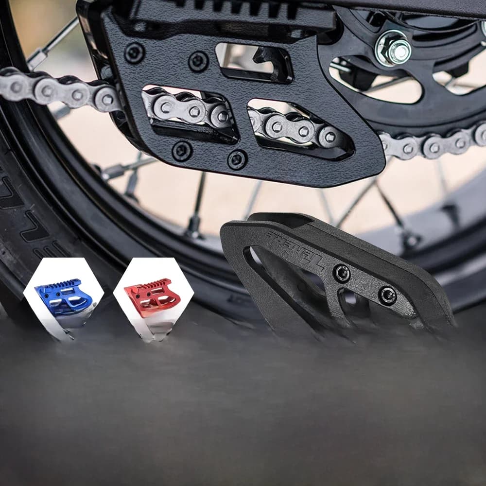 Pour Yamaha Tenere 700 Rally World Raid 2019-2026 PA6 Nylon Guide de chaîne arrière Protection Protecteur Glissière Accessoires XTZ700 T7