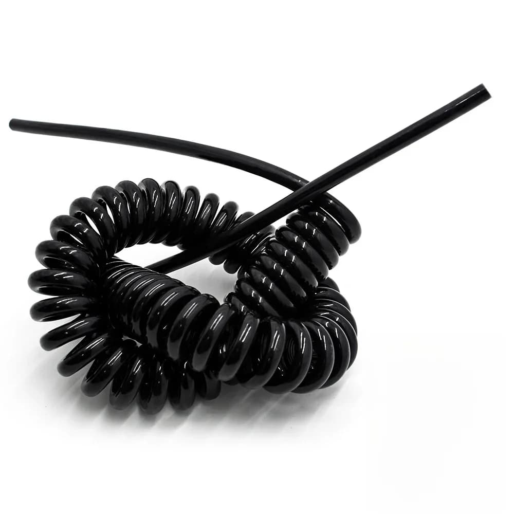 Câble spiralé à ressort 2, 3 ou 4 conducteurs, 0,5 mm2 ou 0,75 mm2, à rétraction automatique