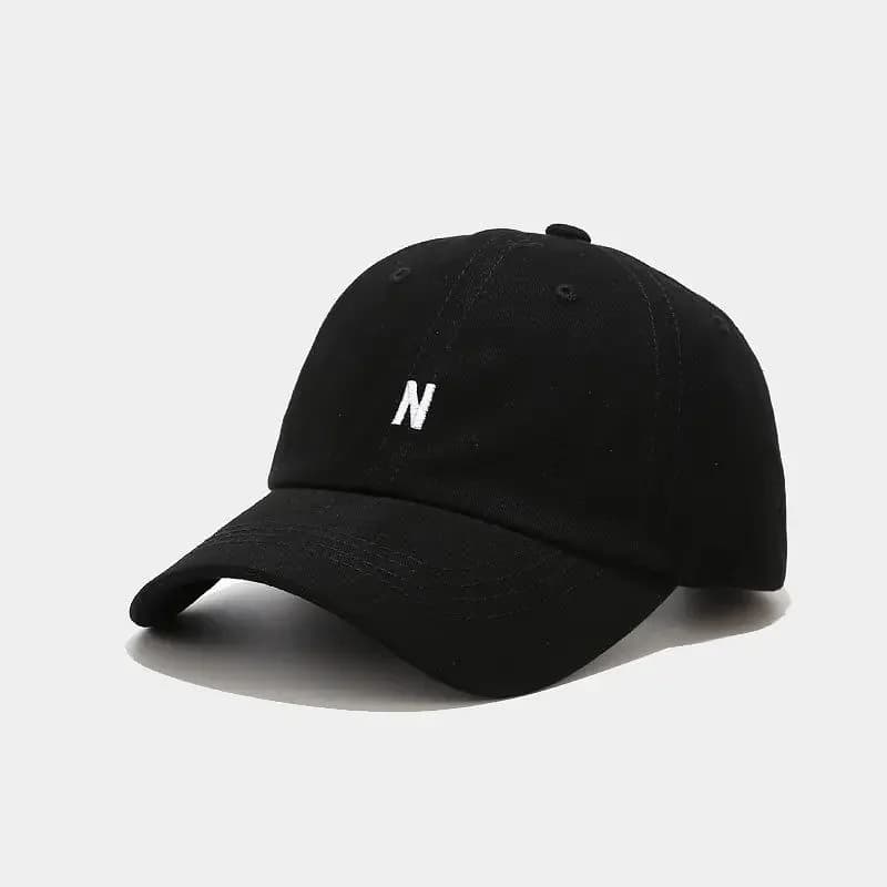 CasAdvantages-Casquette de baseball en coton brodé lettre N, chapeaux Snapback extérieurs réglables, hommes et femmes, 56, 2024